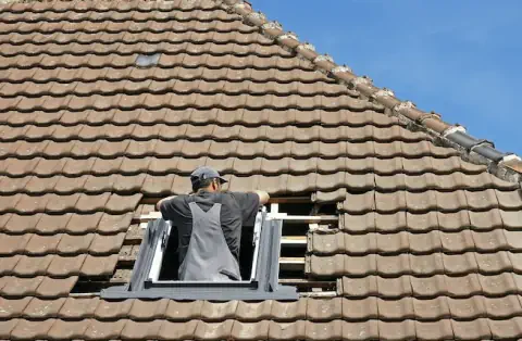 Pose de velux - Chaussan
